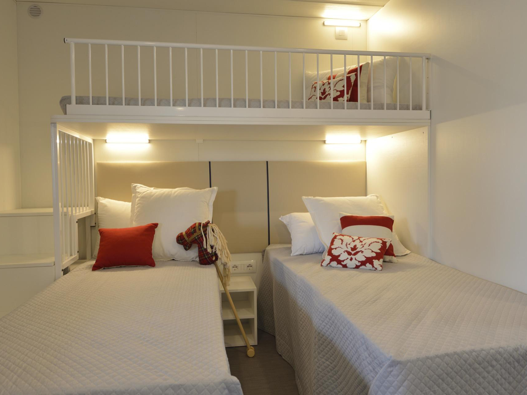 Mobilheim Extra Large Badezimmer mit Dusche