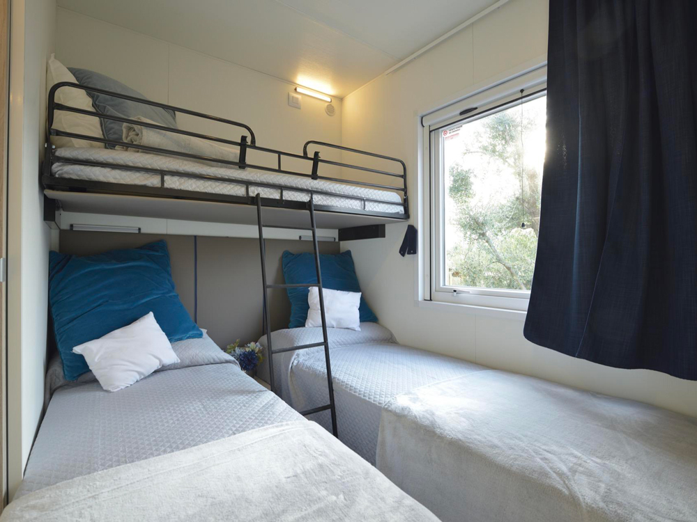 Casa mobile Garden Spa Dog salotto e cucina